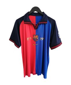 لباس کلاسیک اول بارسلونا 1999